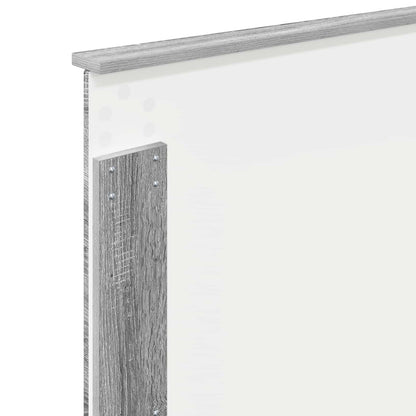Headboard with Headboard Grey Sonoma 75 cm Engineered wood