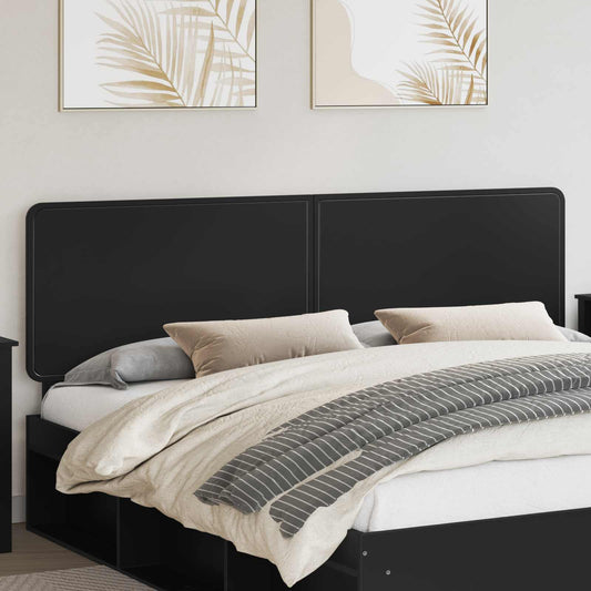 Headboard Black Oak Engineered wood