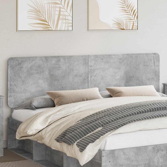 Headboard Concrete Grey Engineered wood
