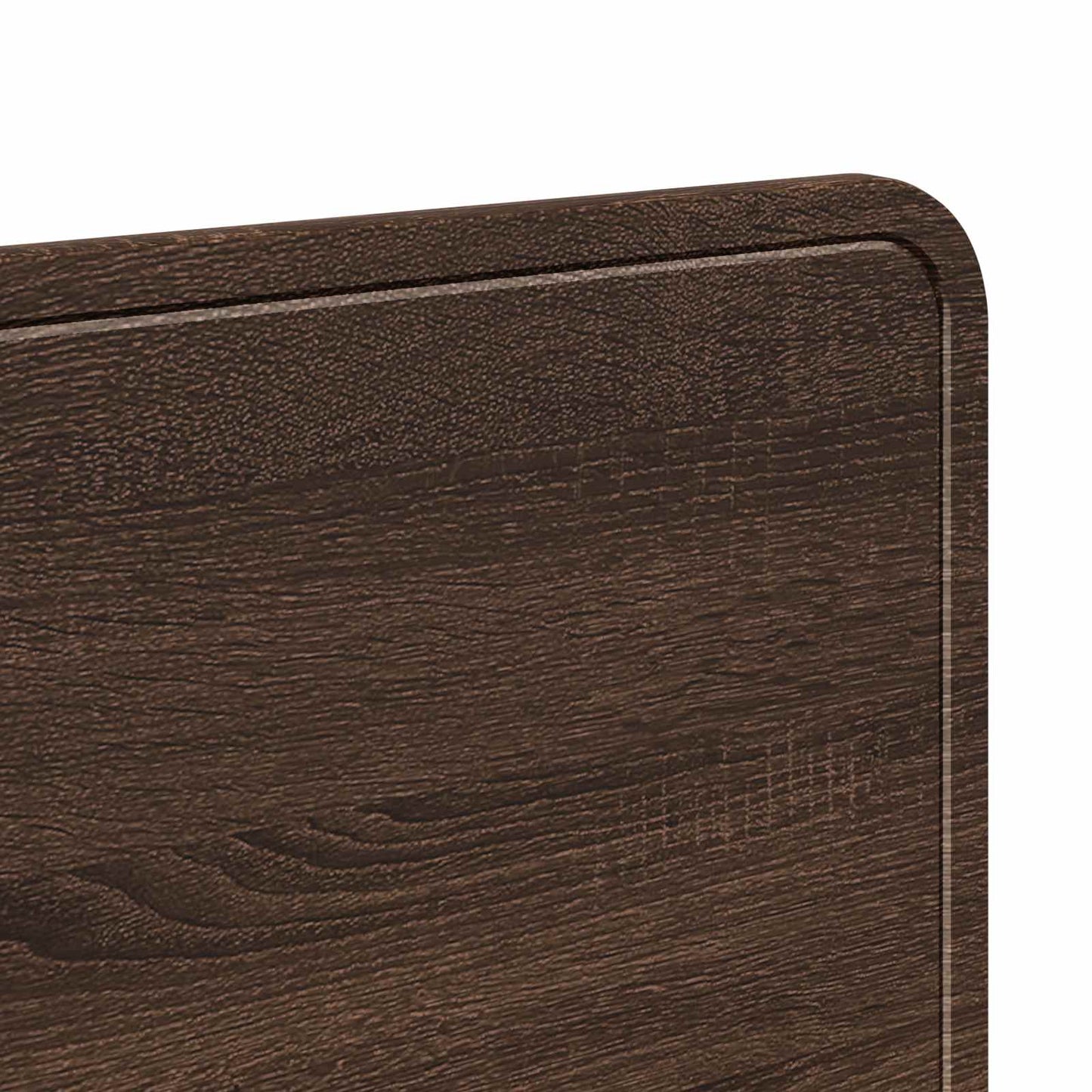 Headboard Brown Oak 100 cm Engineered wood