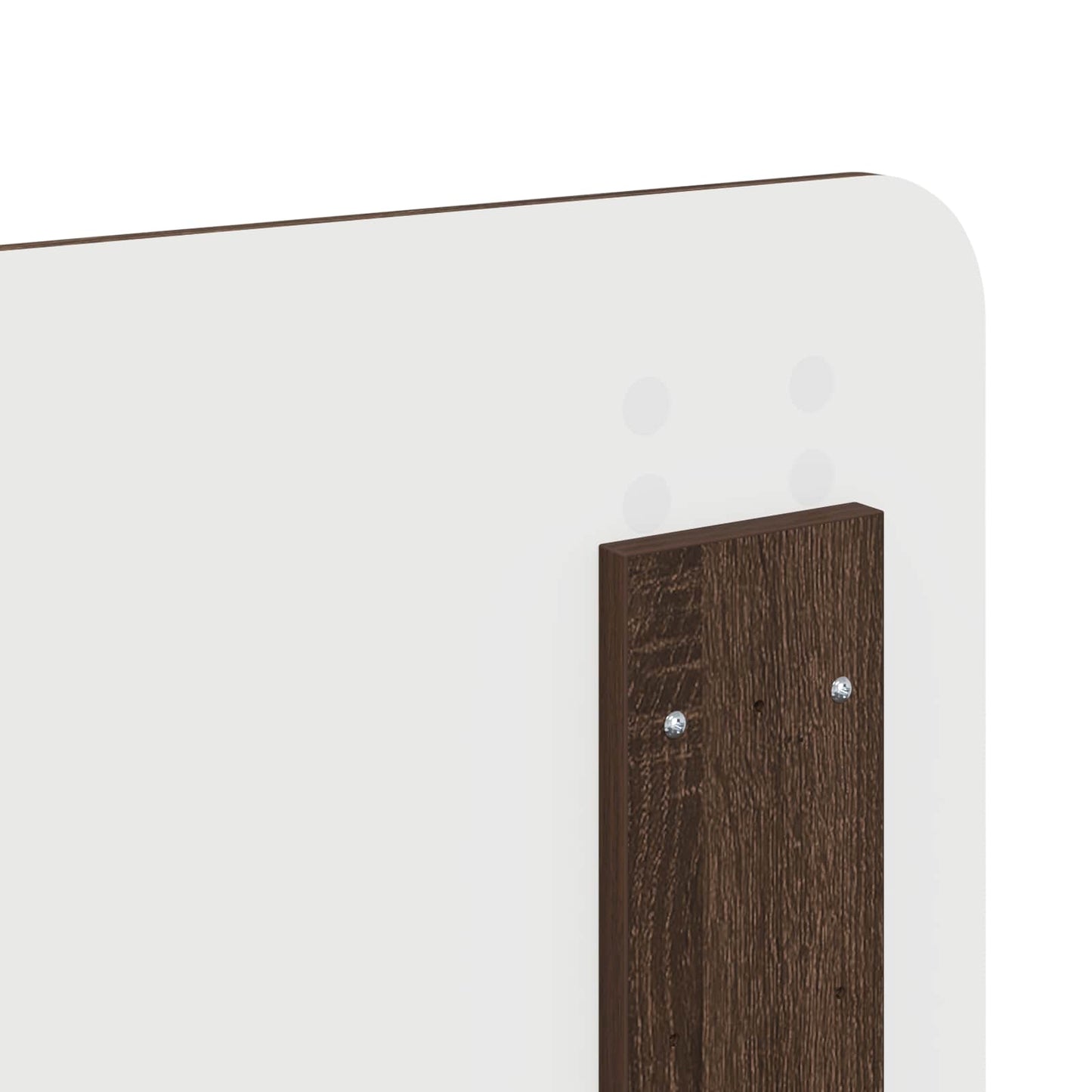 Headboard Brown Oak 100 cm Engineered wood