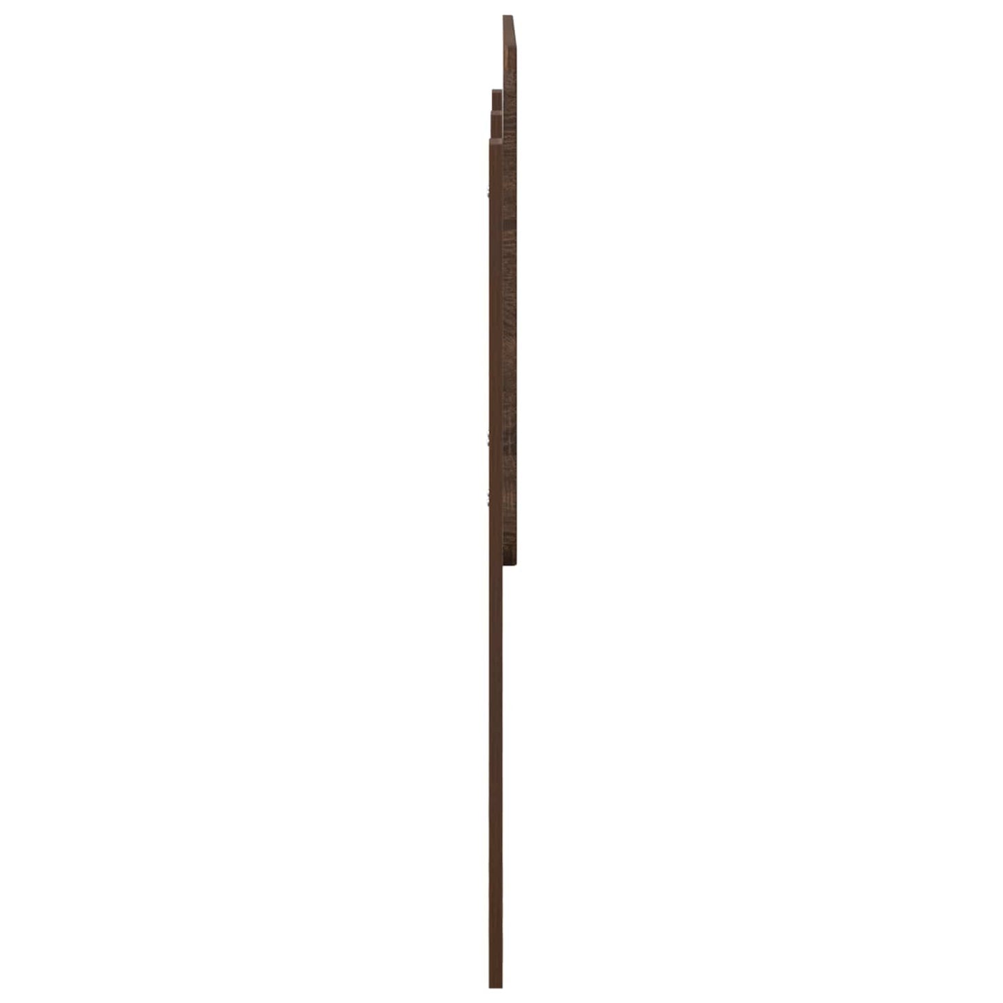 Headboard Brown Oak 100 cm Engineered wood