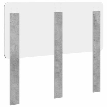 Headboard Concrete Grey Engineered wood