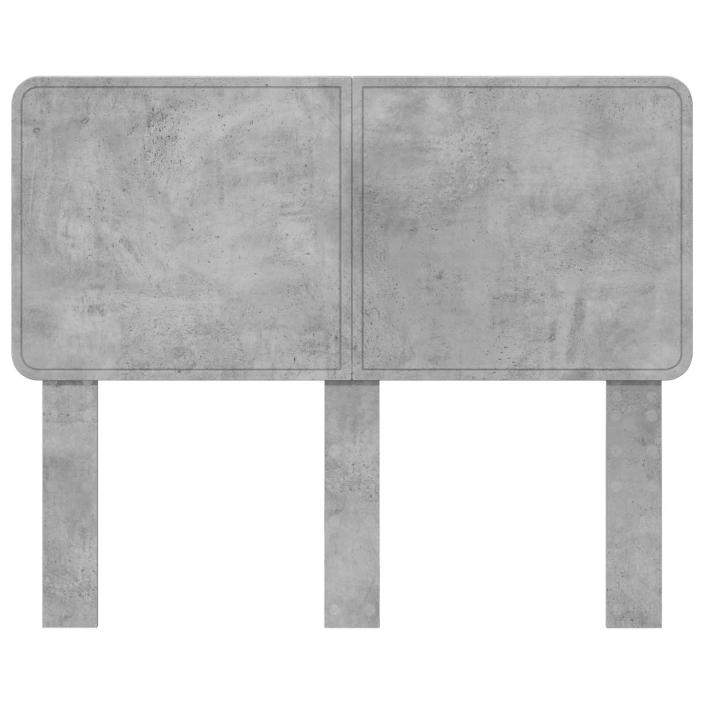 Headboard Concrete Grey Engineered wood