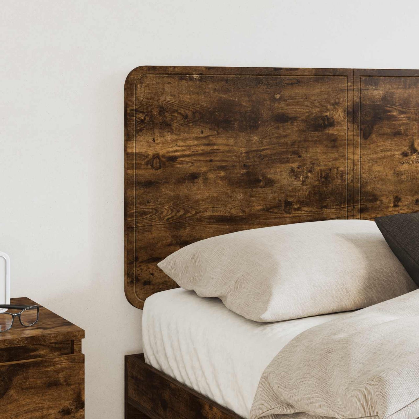 Headboard Smoked Oak Engineered wood