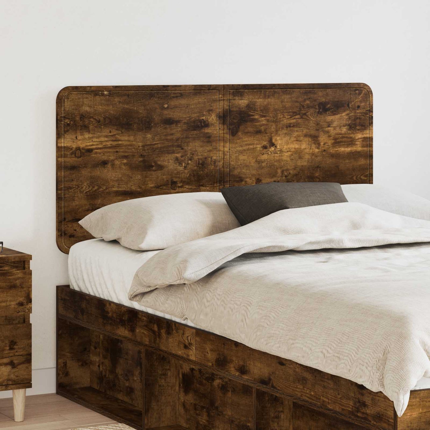 Headboard Smoked Oak Engineered wood