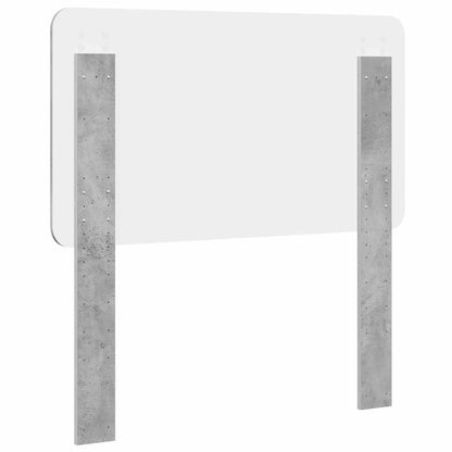 Headboard Concrete Grey Engineered wood