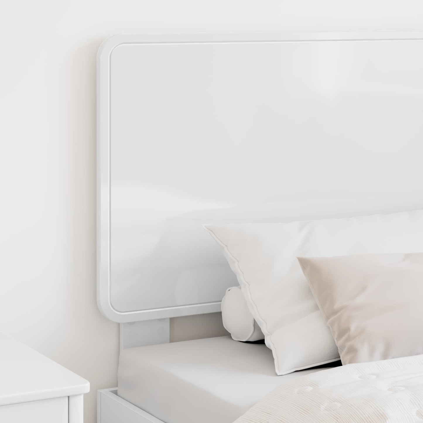 Headboard Gloss White Engineered wood