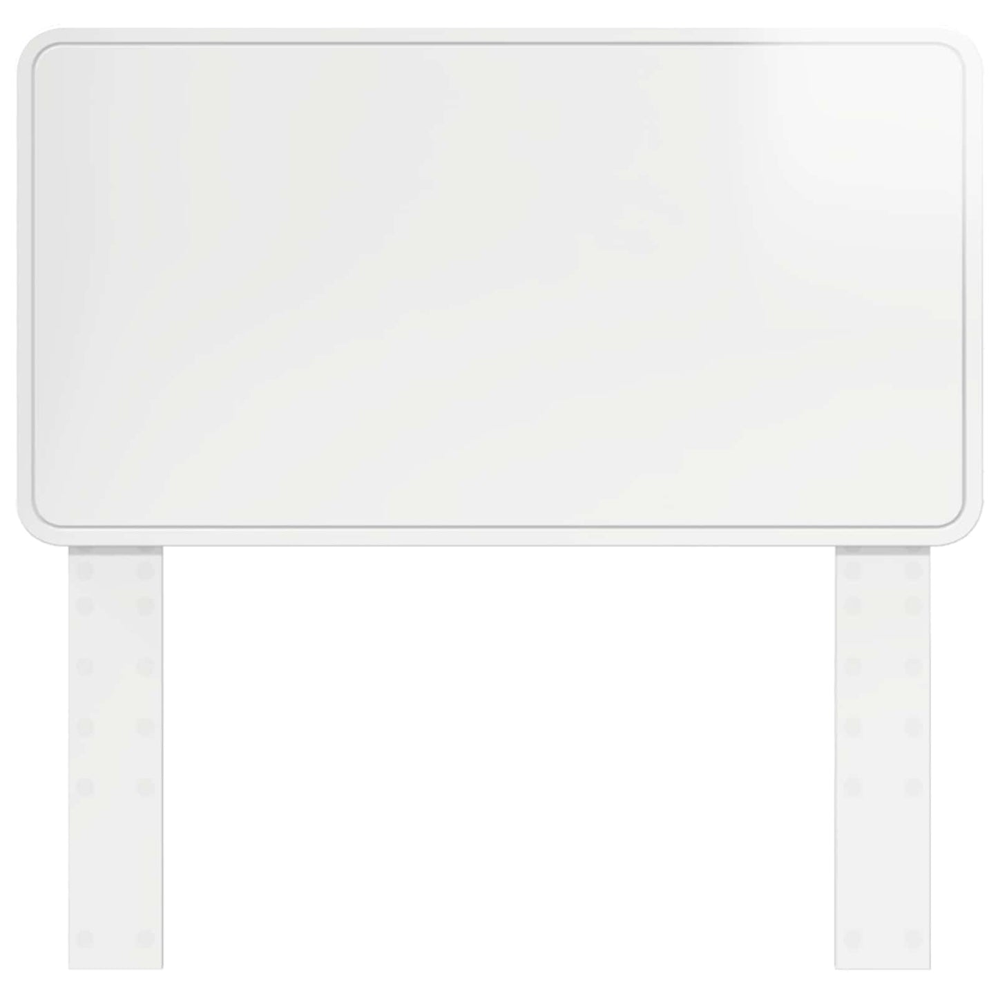 Headboard Gloss White Engineered wood