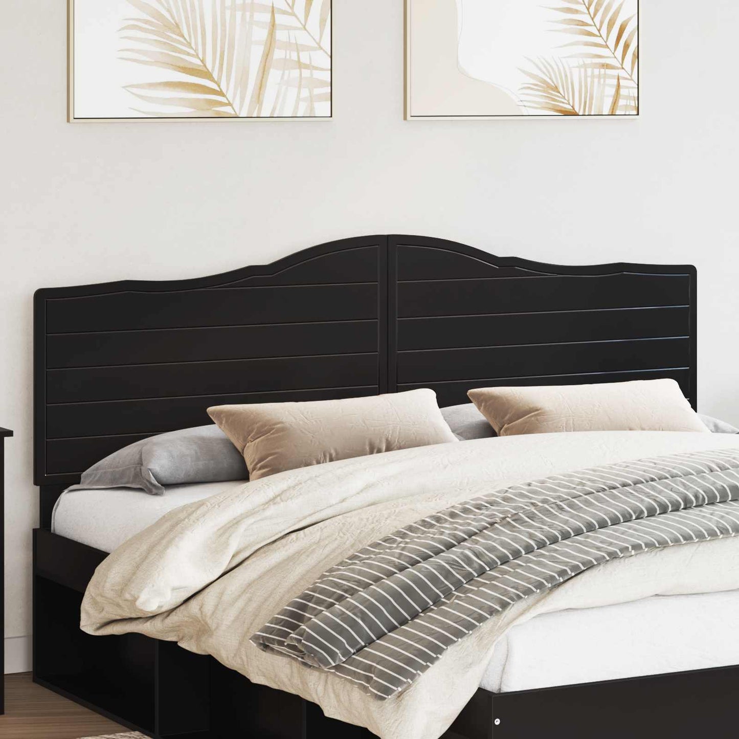 Headboard Black Oak Engineered wood