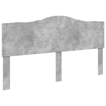 Headboard Concrete Grey Engineered wood