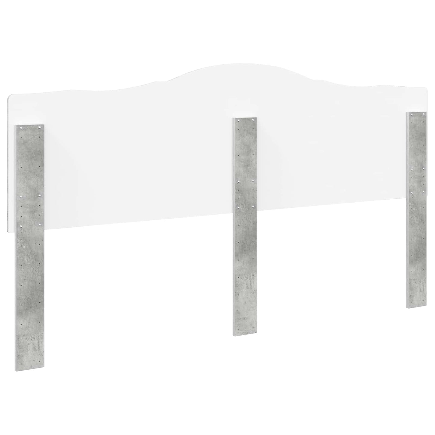 Headboard Concrete Grey Engineered wood