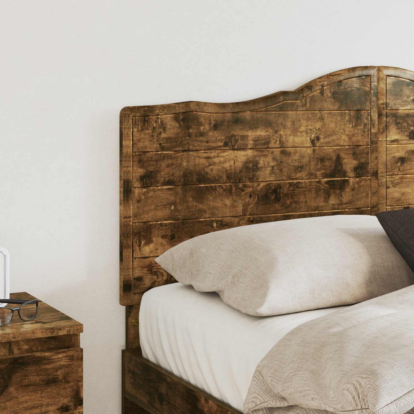 Headboard Smoked Oak Engineered wood