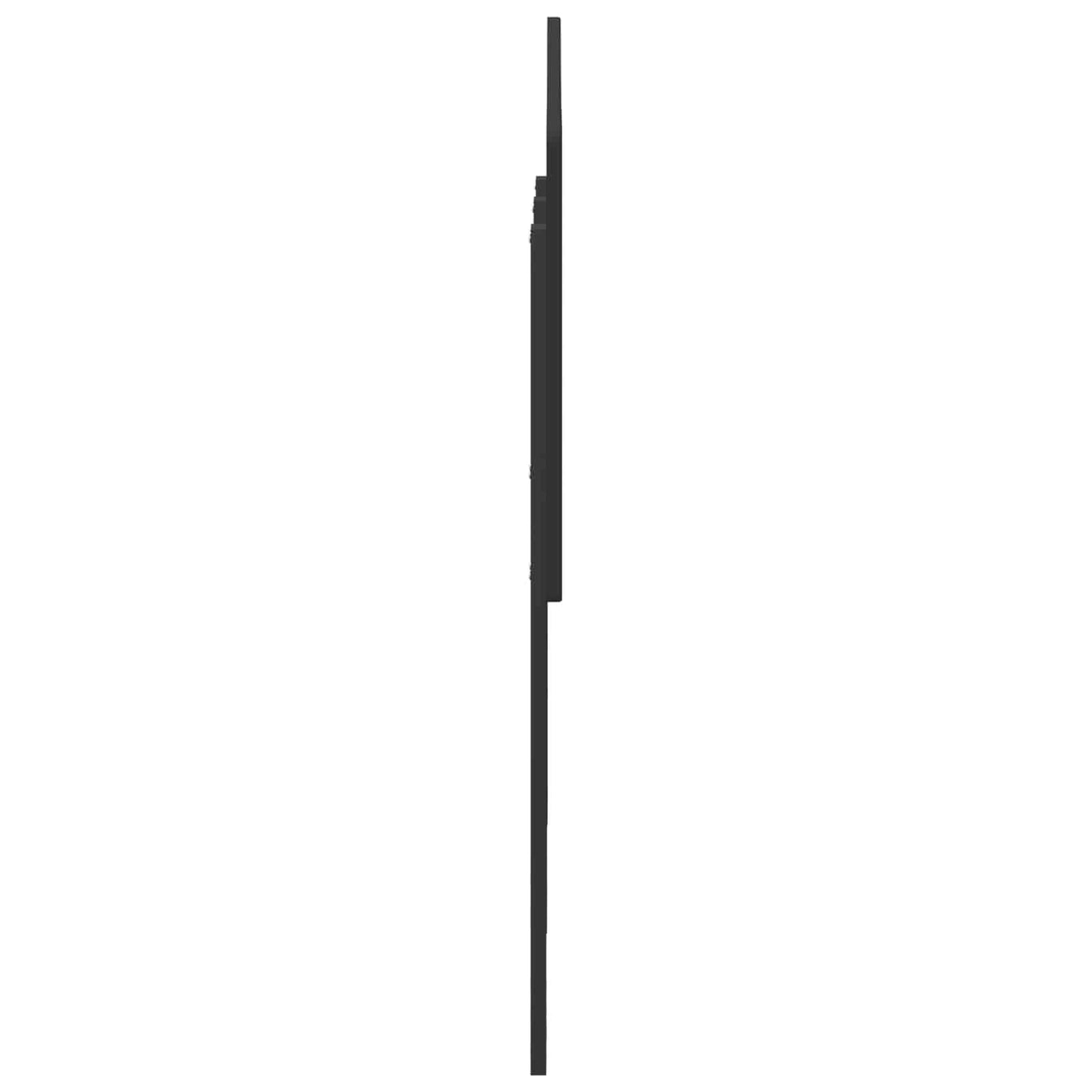 Headboard Black Oak Engineered wood
