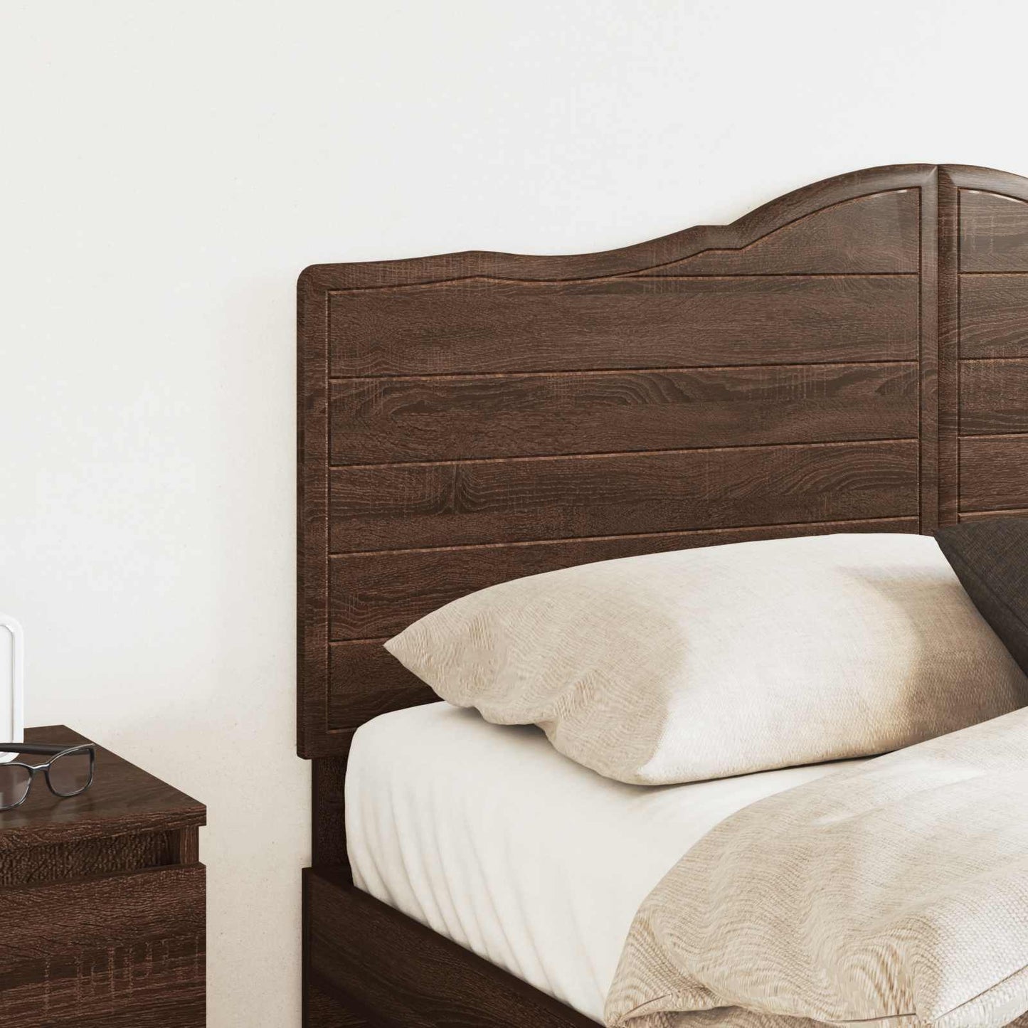Headboard Brown Oak Engineered wood