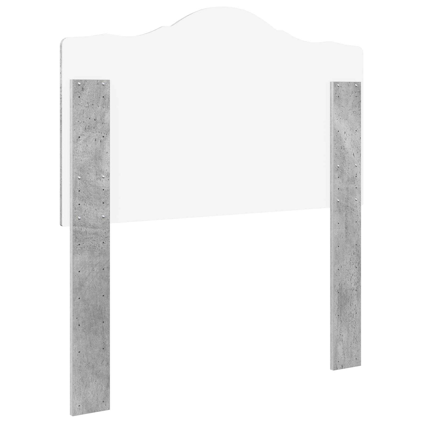 Headboard Concrete Grey Engineered wood