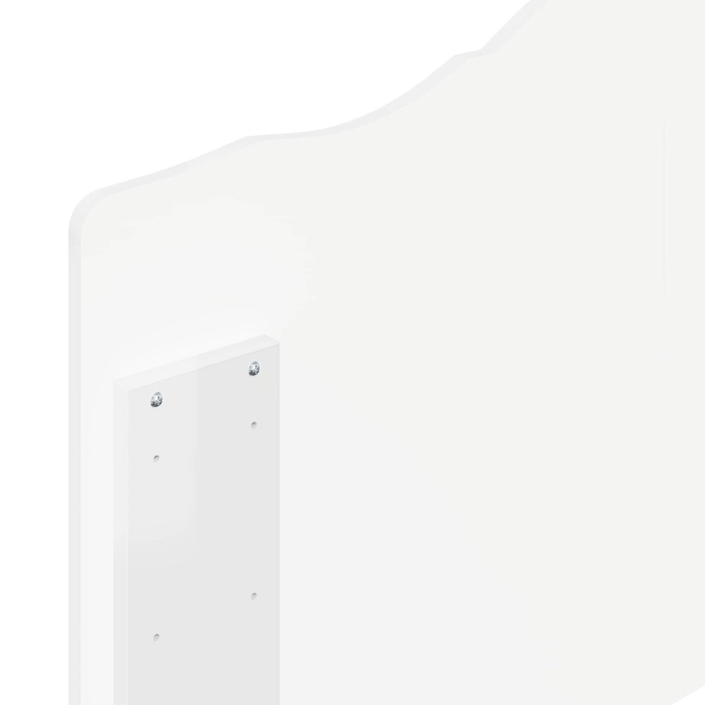 Headboard Gloss White Engineered wood