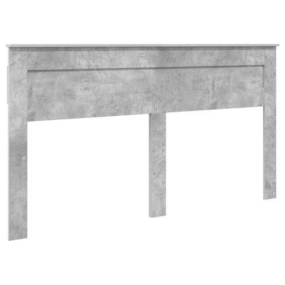 Headboard Concrete Grey Engineered wood