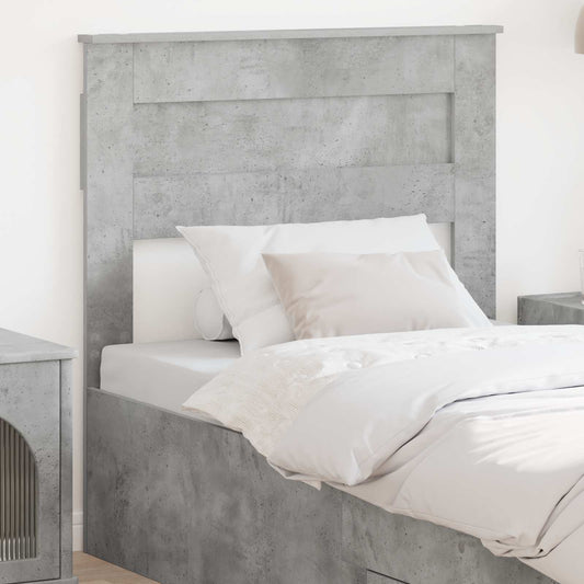 Headboard Concrete Grey Engineered wood