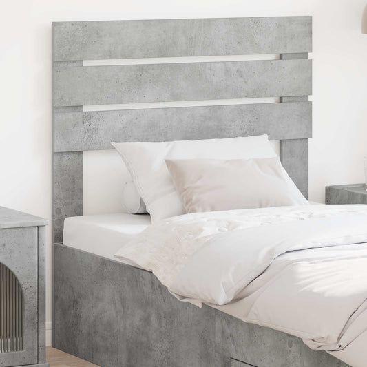 Headboard Concrete Grey Engineered wood