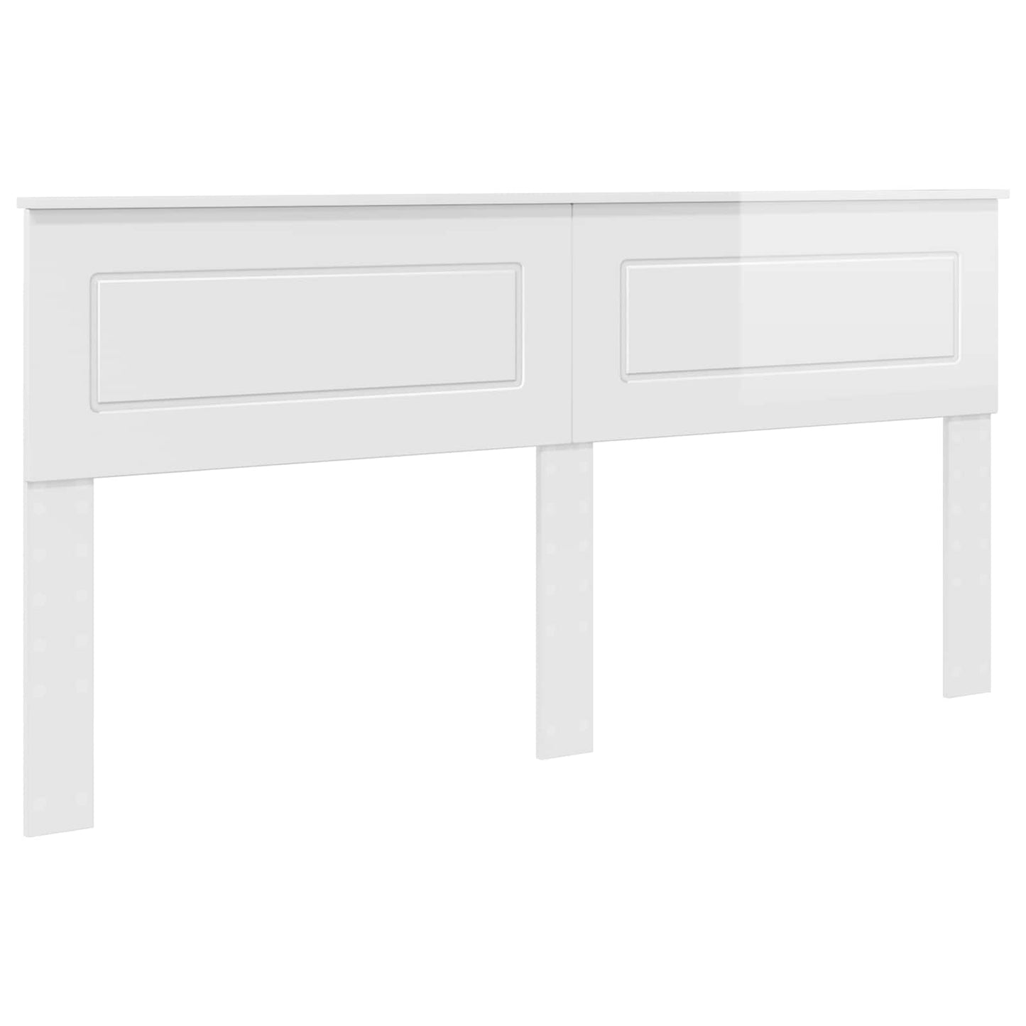 Headboard Gloss White Engineered wood