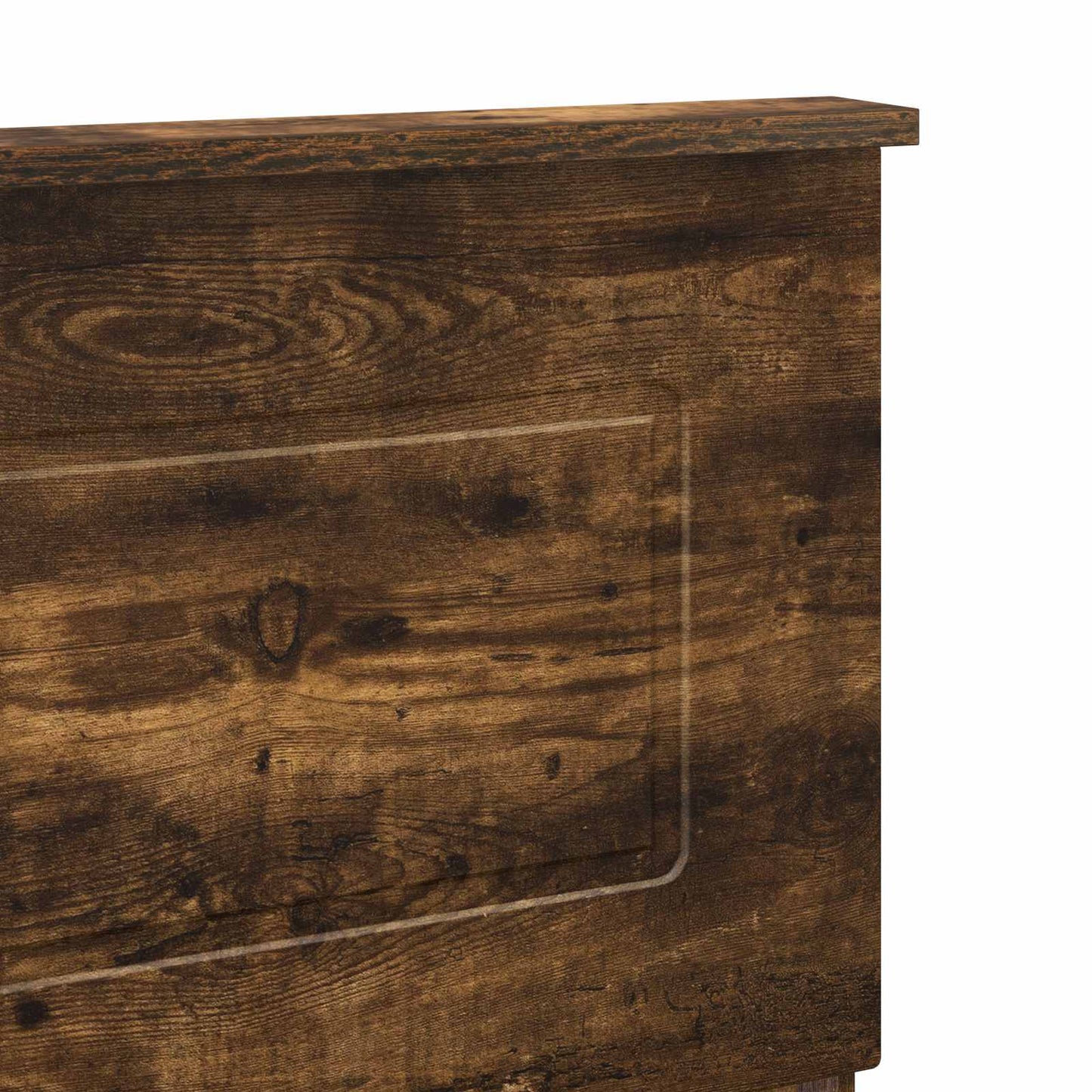 Headboard Smoked Oak Engineered wood
