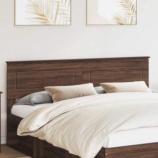 Headboard Brown Oak Engineered wood