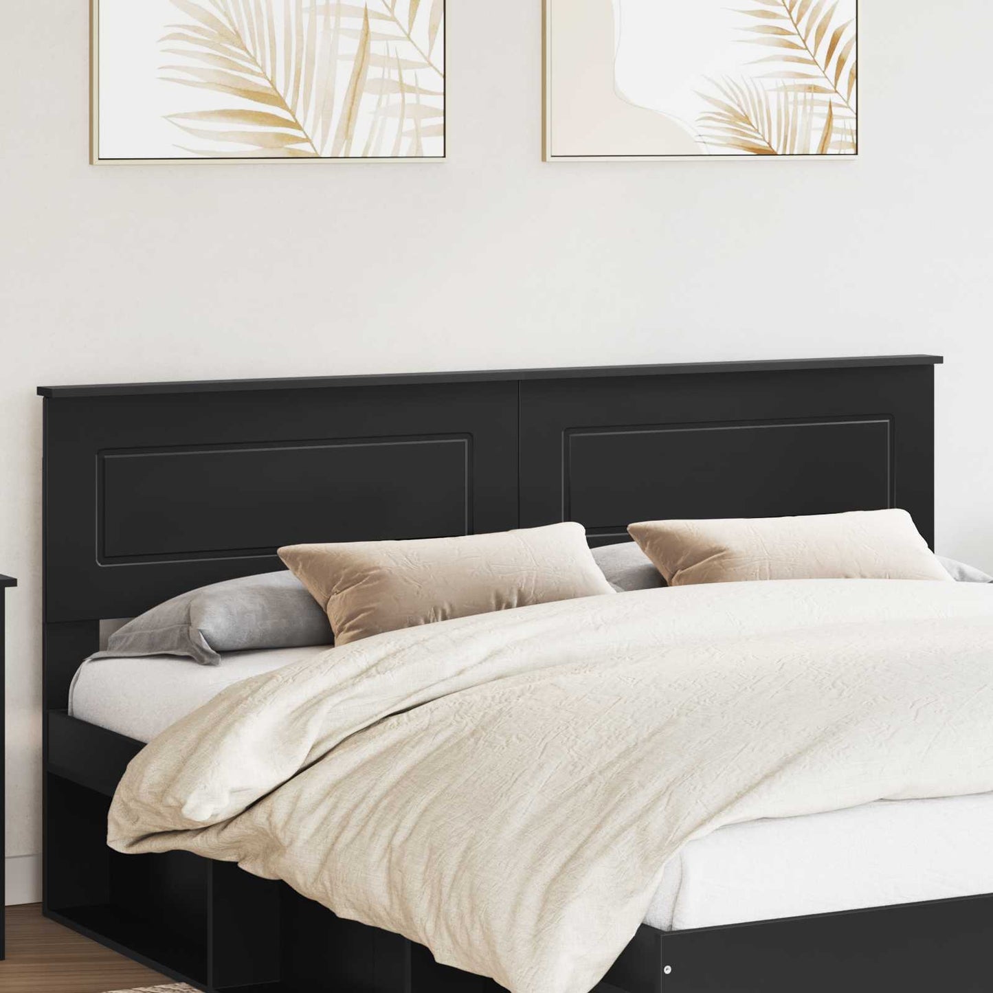 Headboard Black Oak Engineered wood