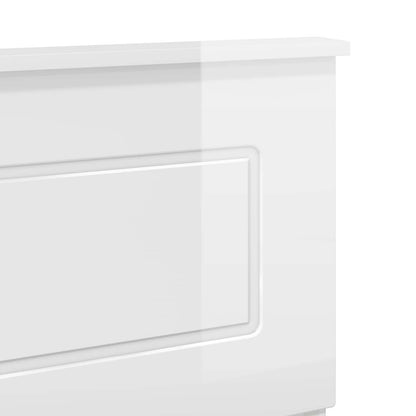 Headboard Gloss White Engineered wood
