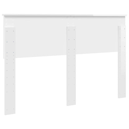 Headboard Gloss White Engineered wood