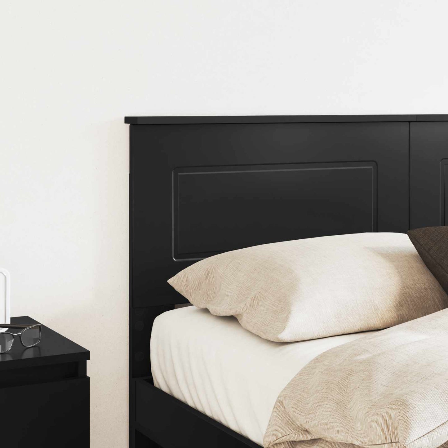 Headboard Black Oak Engineered wood
