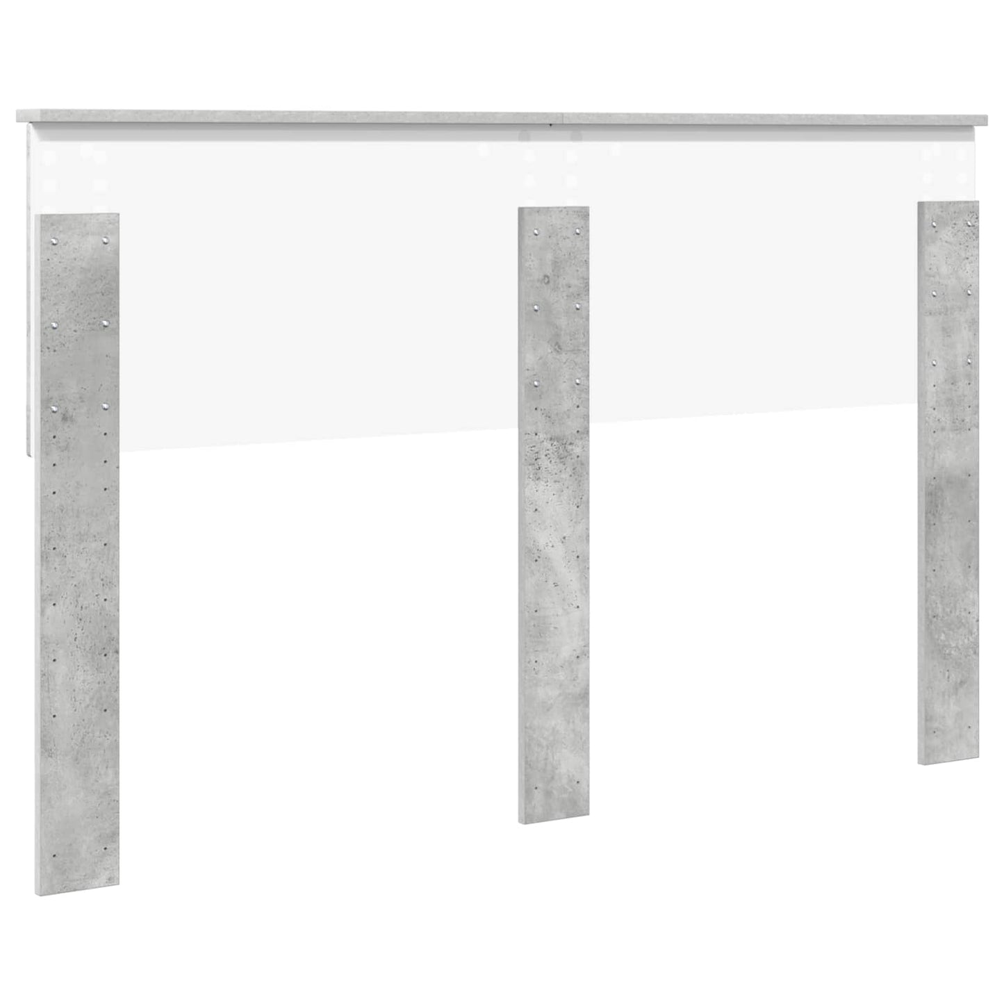 Headboard Concrete Grey Engineered wood