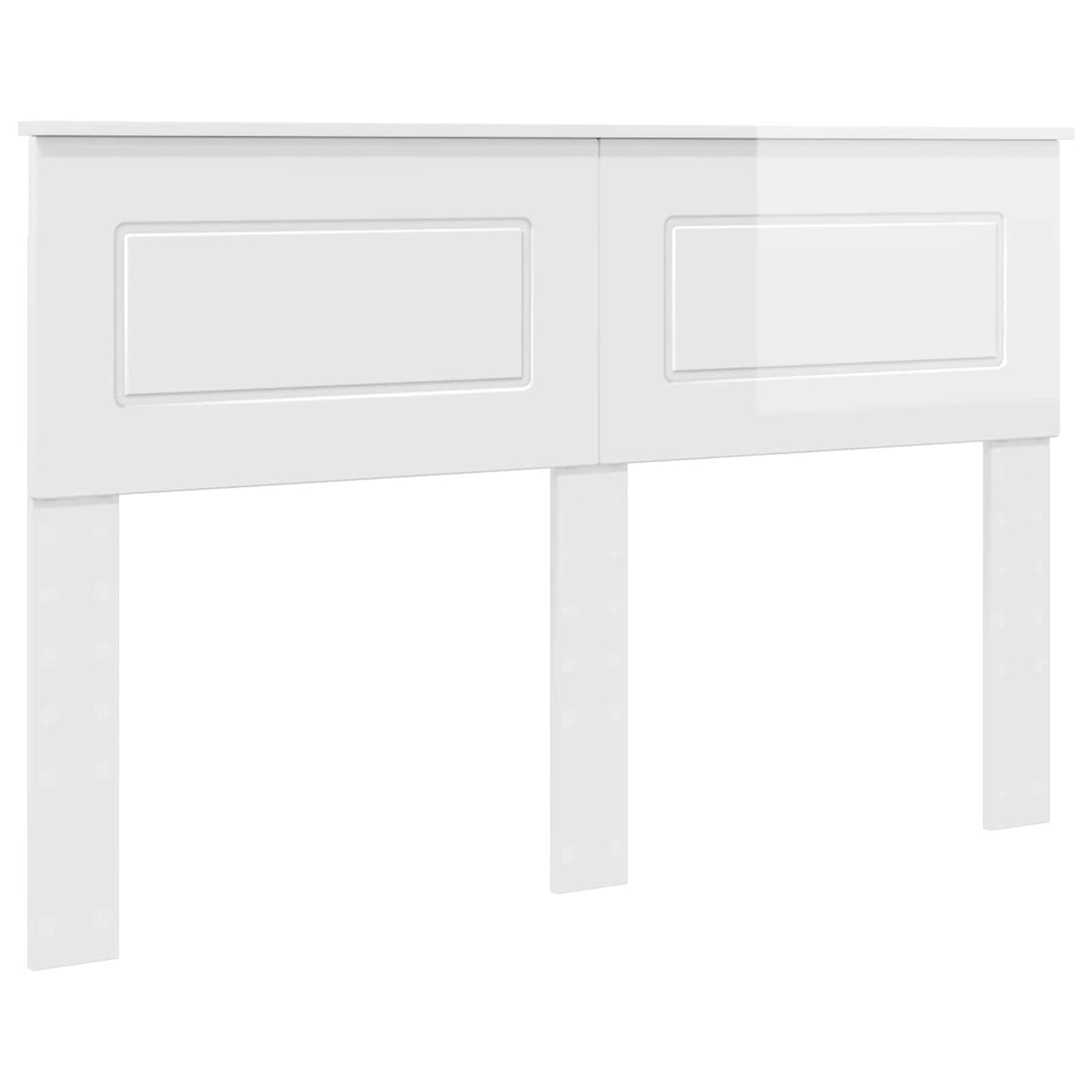 Headboard Gloss White Engineered wood
