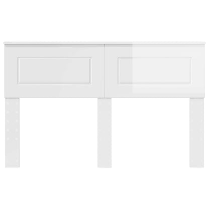 Headboard Gloss White Engineered wood