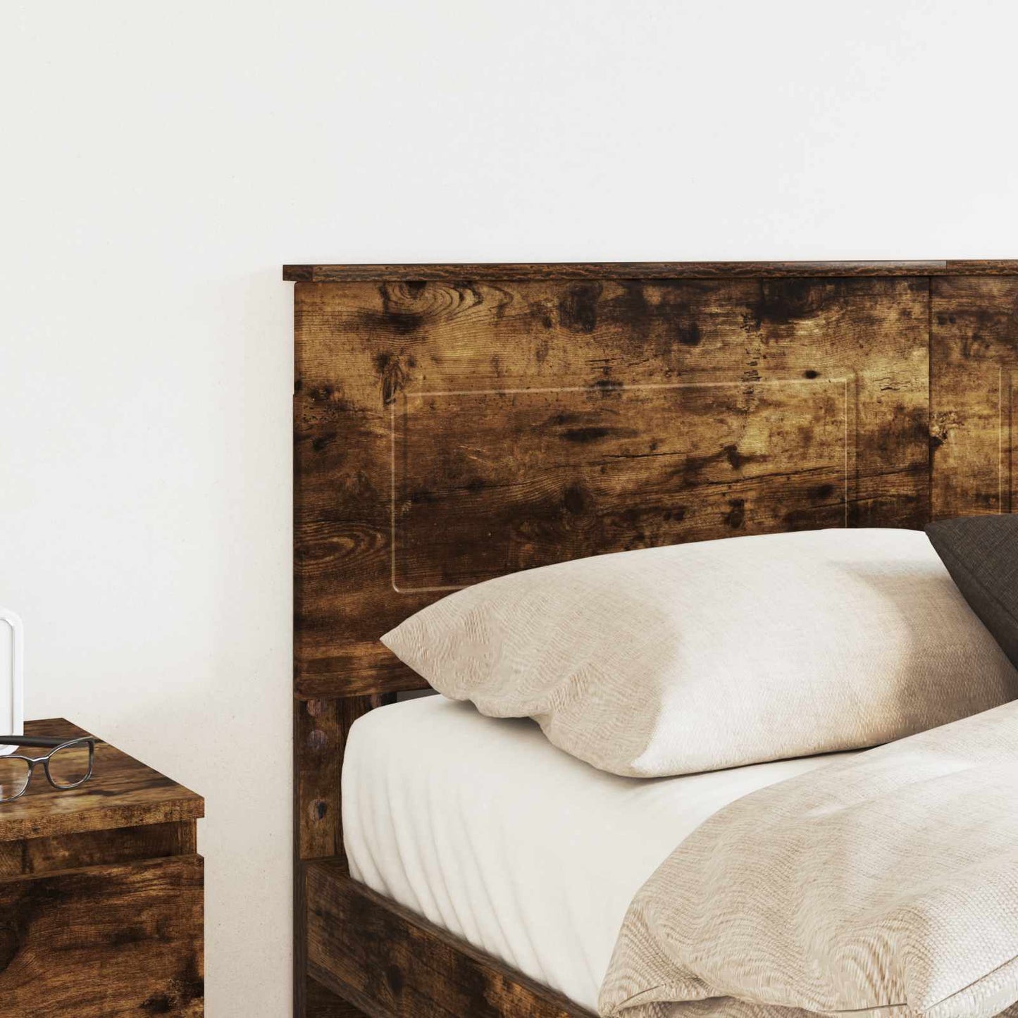 Headboard Smoked Oak Engineered wood