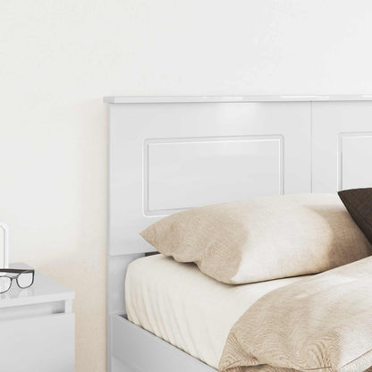 Headboard Gloss White Engineered wood