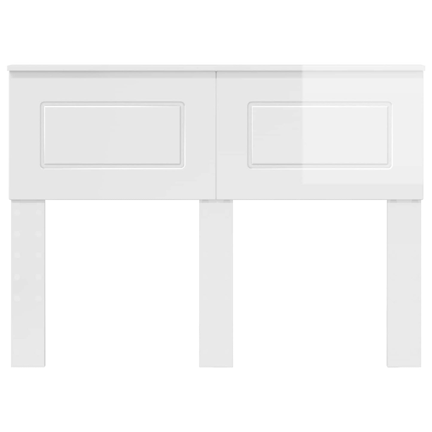 Headboard Gloss White Engineered wood