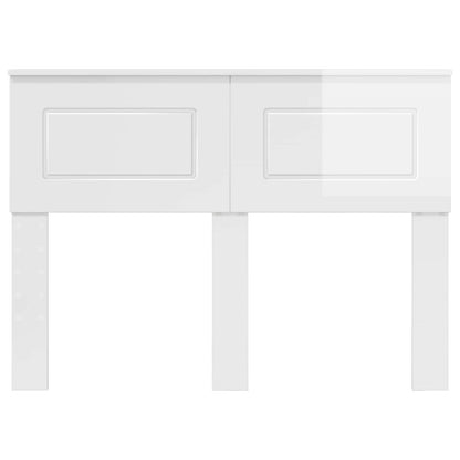 Headboard Gloss White Engineered wood