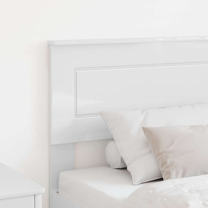 Headboard Gloss White Engineered wood