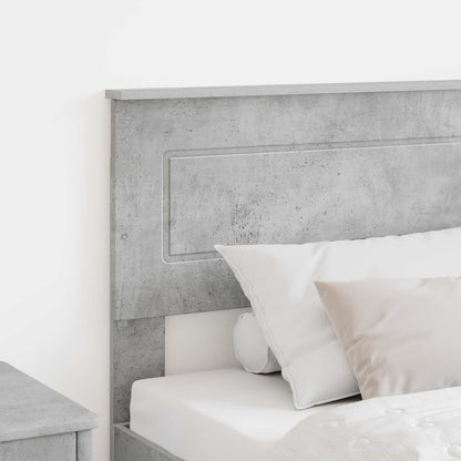 Headboard Concrete Grey Engineered wood