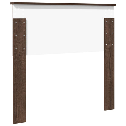 Headboard Brown Oak 90 cm Engineered wood