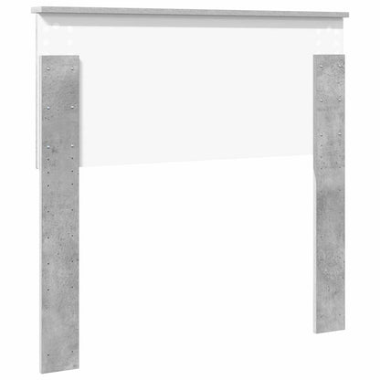 Headboard Concrete Grey Engineered wood