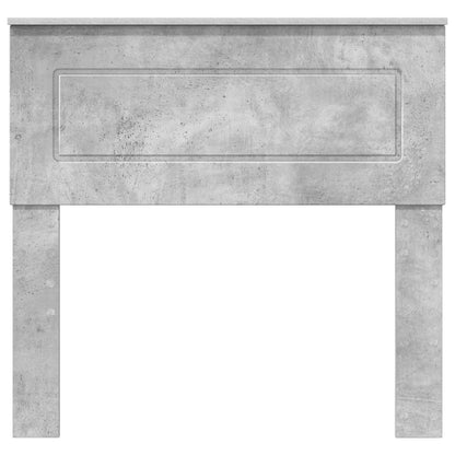 Headboard Concrete Grey Engineered wood