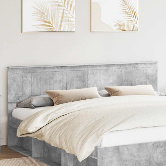 Headboard Concrete Grey Engineered wood