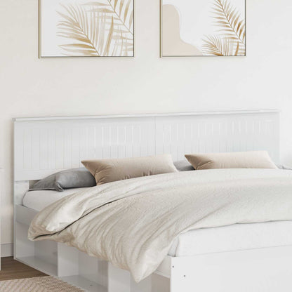 Headboard Gloss White Engineered wood