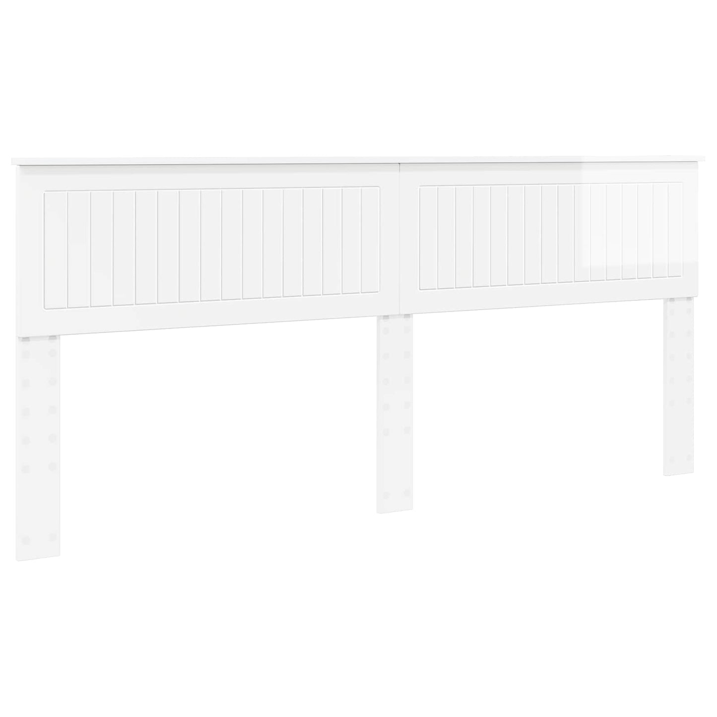 Headboard Gloss White Engineered wood