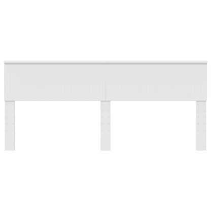 Headboard Gloss White Engineered wood