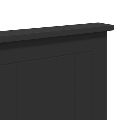Headboard Black Oak Engineered wood