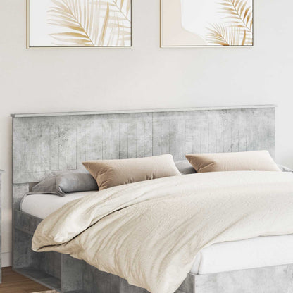 Headboard Concrete Grey Engineered wood