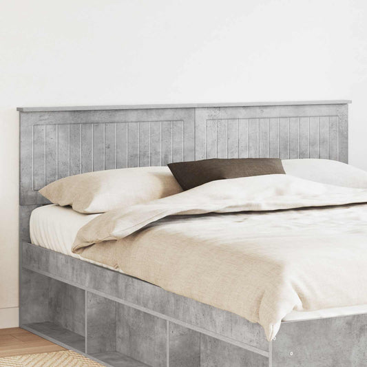 Headboard Concrete Grey Engineered wood